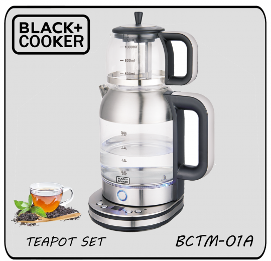 Black Cocker Tea Maker Model BCTM-01A