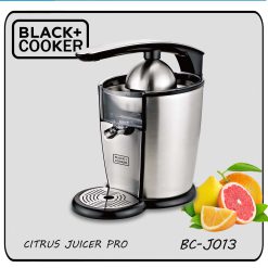 Black Cooker Citrus Juicer Model bc-j013