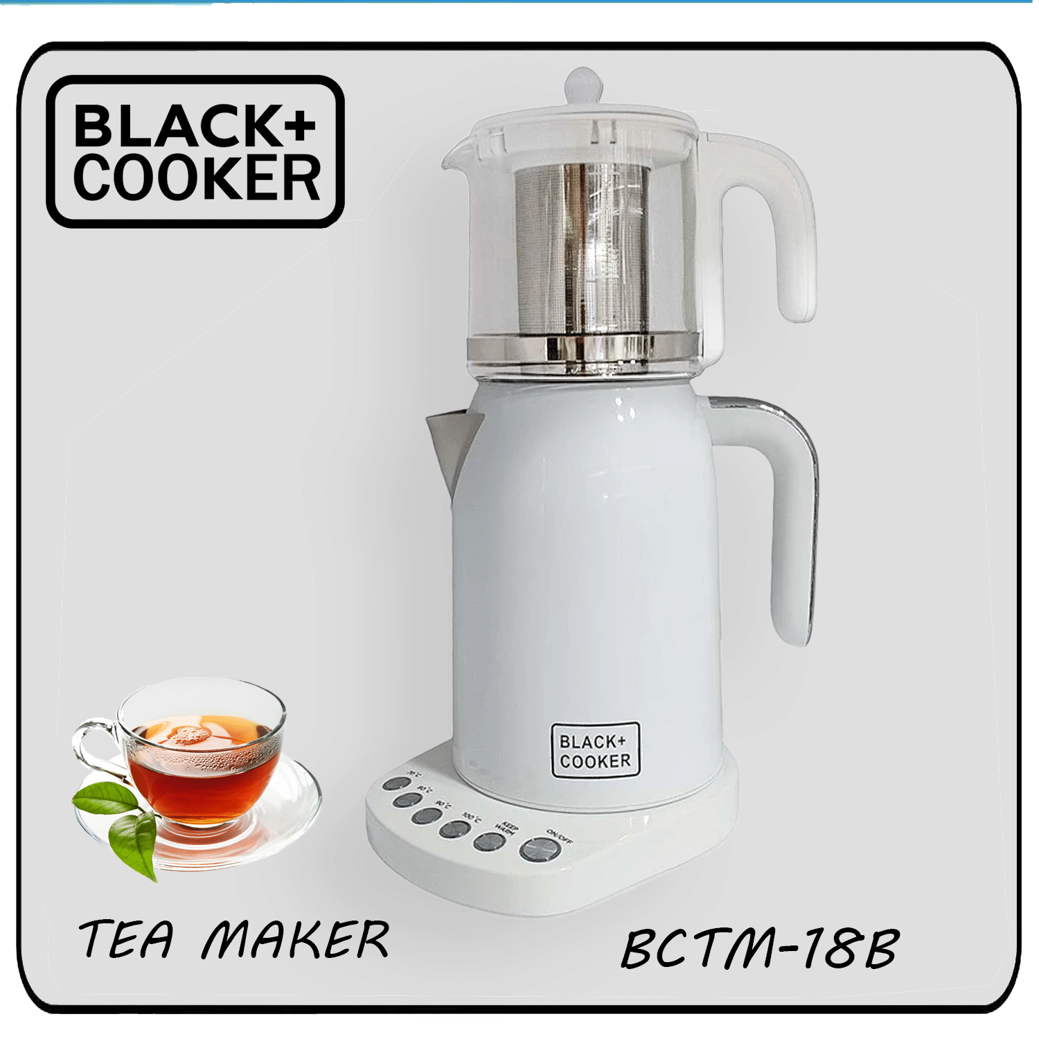 چای ساز بلک کوکر مدل BCTM-18B