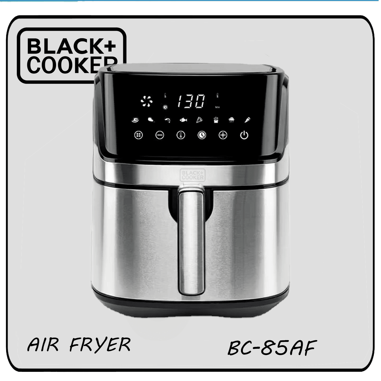 سرخ کن دیجیتال 10 لیتر دو المنته بلک کوکر مدل BC-85AF