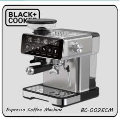 اسپرسوساز آسیاب دار بلک کوکر مدل BC-002ECM